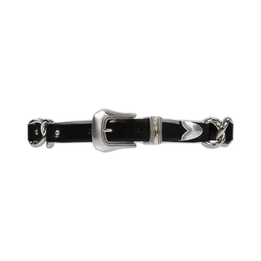 Ring Chain ​​Belt / Black