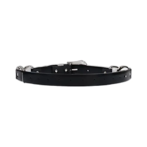 Ring Chain ​​Belt / Black