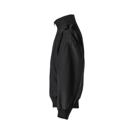 High Neck Track Jacket /Blk