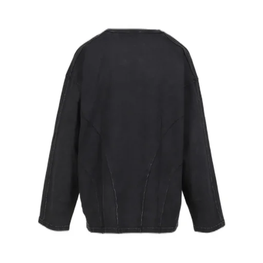 Crewneck L/S Tee / Blk