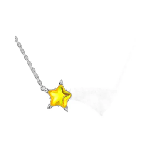 Crystal Meteor Necklace / Yel