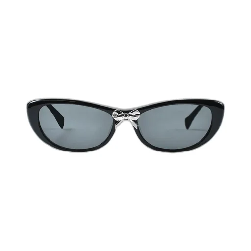 Metal Ribbon Sunglasses / Slv