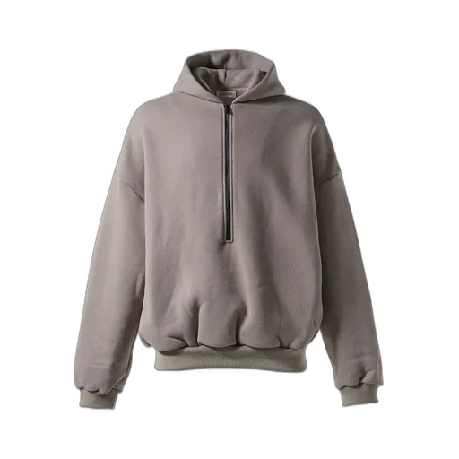 Half Zip Hoodie /Dusty Beige