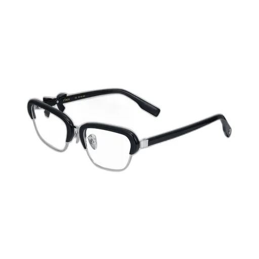 Bow-Adorned Temple Glasses / Blk
