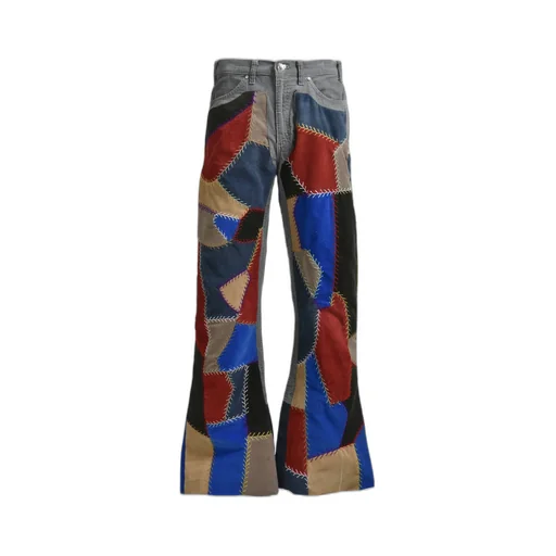 Patchwork Corduroy Pants / Assort