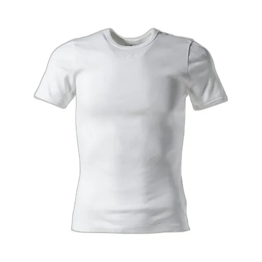 Signature Contrast T-Shirt / Wht