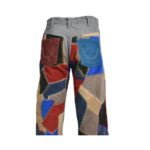 Patchwork Corduroy Pants / Assort