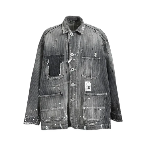 Aged Chore Jacket / Black