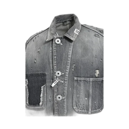 Aged Chore Jacket / Black