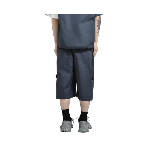Poplin Cargo Shorts / Convoy Gry