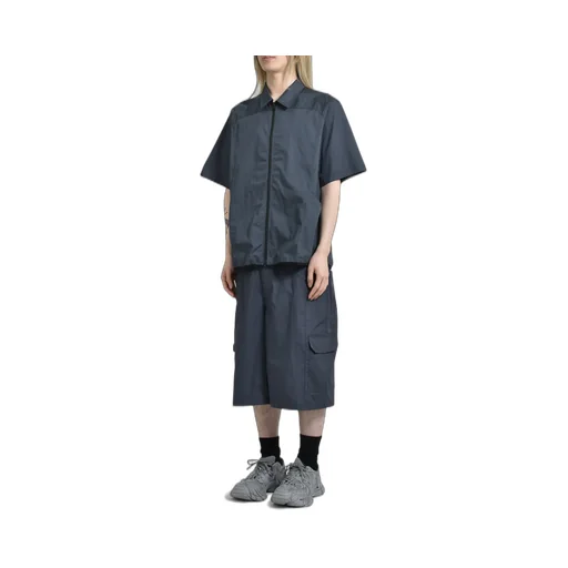Poplin Cargo Shorts / Convoy Gry