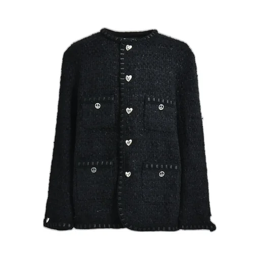 Tweed Jacket / Black
