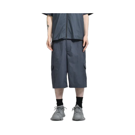 Poplin Cargo Shorts / Convoy Gry