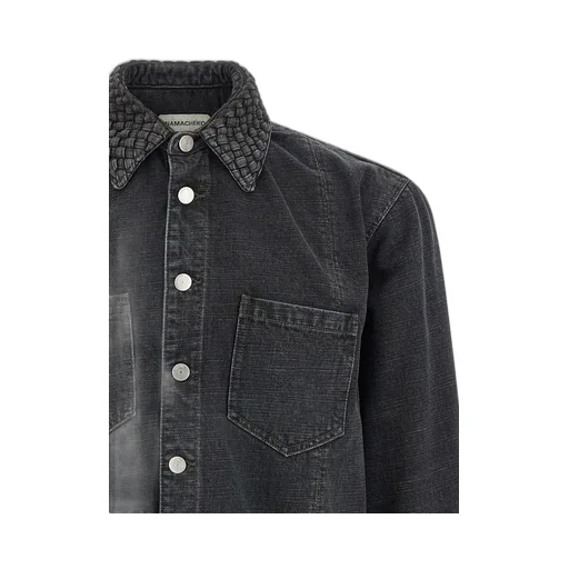 Namacheko Gervis Braided Denim Shirt