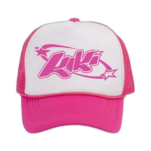 Kiki Trucker Hat / Wht Pnk
