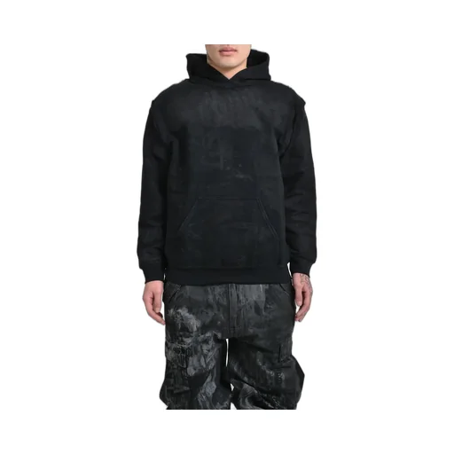 Oilskin Hoodie / Black