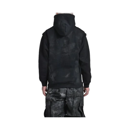 Oilskin Hoodie / Black