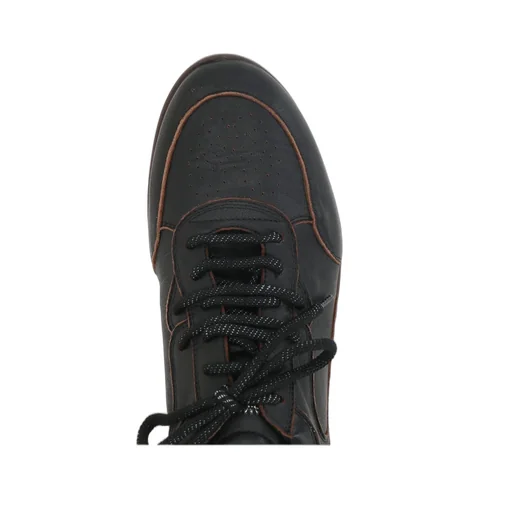 Namacheko Lace-Up Leather Sneakers