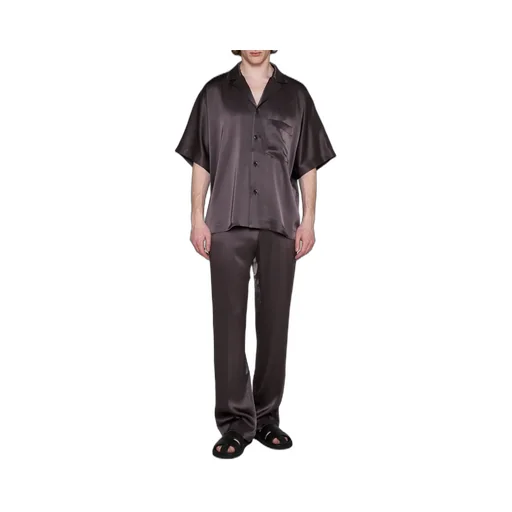 Nanushka Mid Rise Straight Leg Trousers
