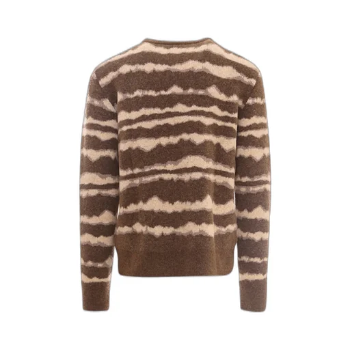 Nanushka Abstract Striped Crewneck Jumper