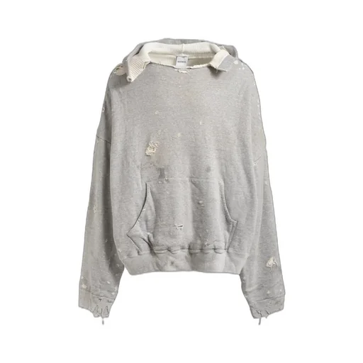 Double Face Hoodie / Grey
