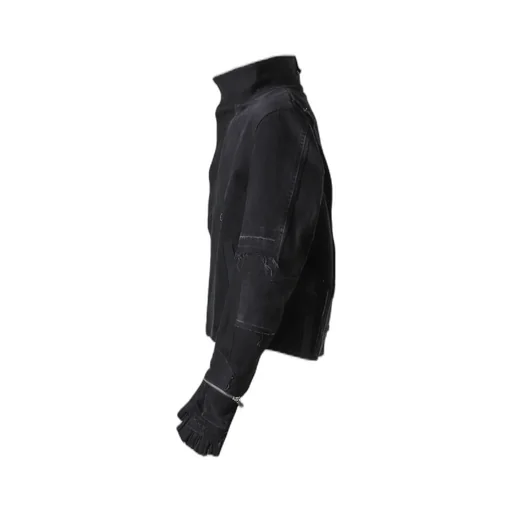 Gloved Tactical Patchwork Jacket / Blk