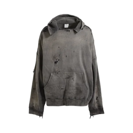 Double Face Hoodie / Black
