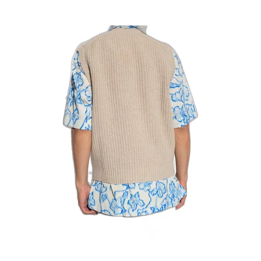 Nanushka Malthe V-Neck Knitted Vest
