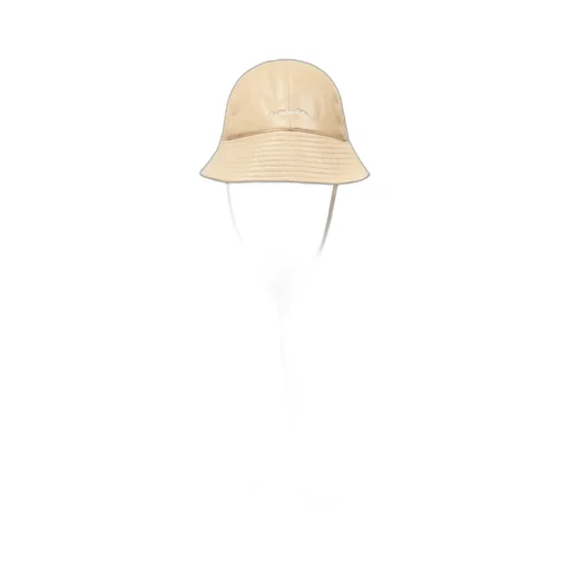 Nanushka Logo-Embroidered Panelled Bucket Hat