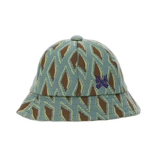 Needles Logo Embroidered Bucket Hat