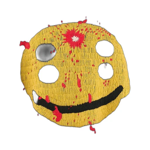 Cp_Crew Knt/Smile / Blk