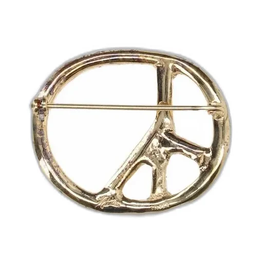 Needles Peace Brooch