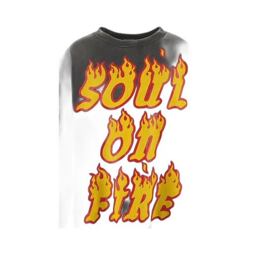 Ls Tee/Soul On Fire / Black