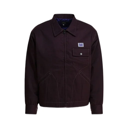 Needles Zipped Logo Patch Jacket