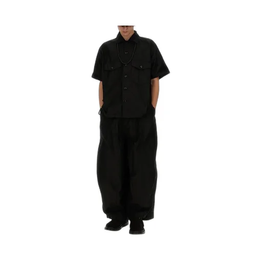 Needles Collared Short-Sleeved Shirt