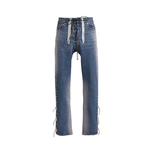 Western Studs Denim Pants / Sky Ind