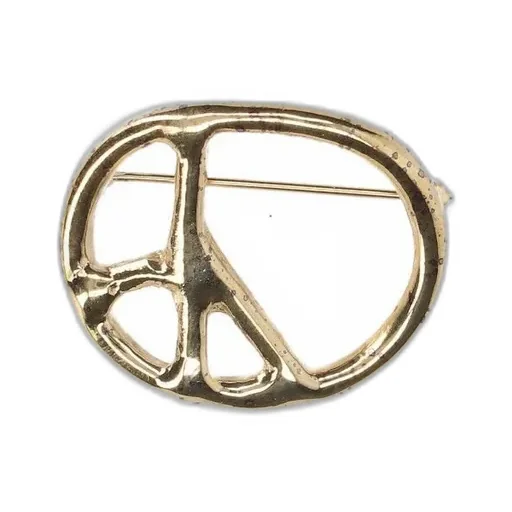 Needles Peace Brooch