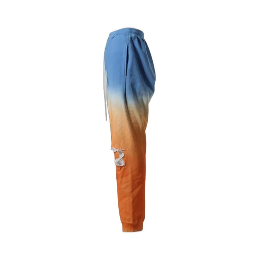 Distressed Sweatpants / Sky