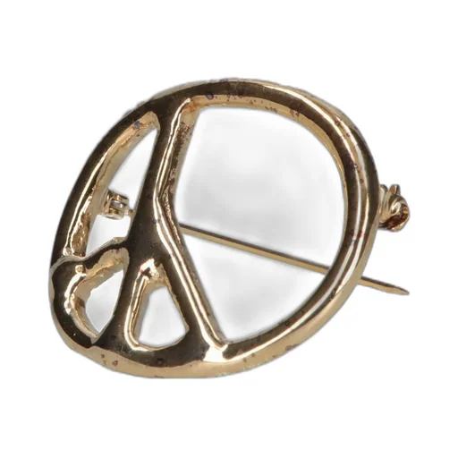 Needles Peace Brooch