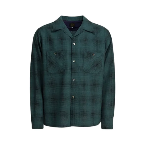 Needles Checked Buttoned Shirt