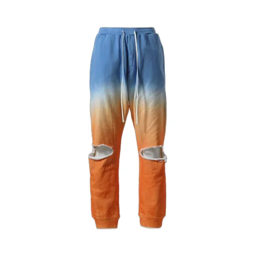 Distressed Sweatpants / Sky