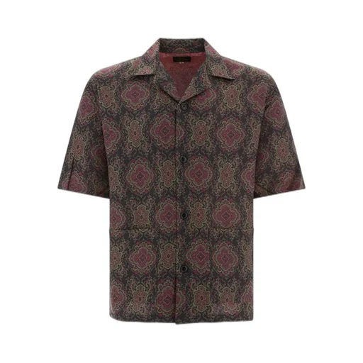 Needles Arabesque Printed Short-Sleeved Shirt