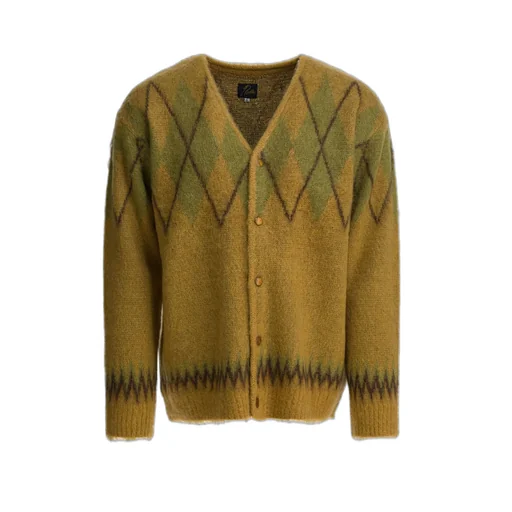 Needles V-Neck Buttoned Cardigan