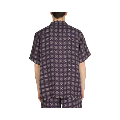 Needles Check Pattern Short Sleeved Shirt