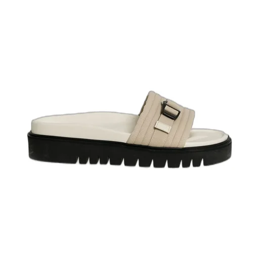 Neil Barrett Buckle Detailed Open Toe Sandals