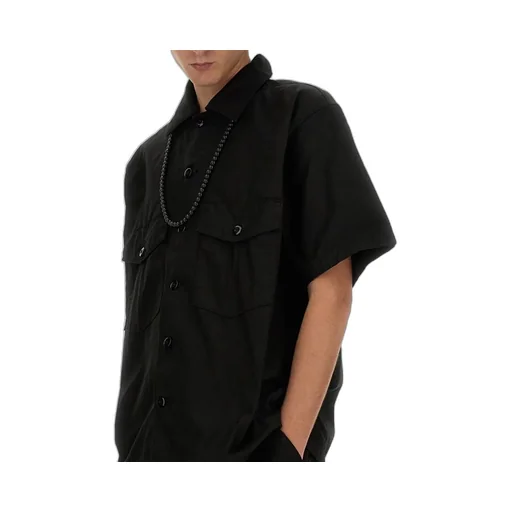 Needles Collared Short-Sleeved Shirt