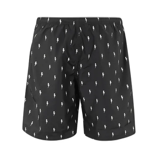 Neil Barrett All-Over Pattern-Printed Drawstring Shorts