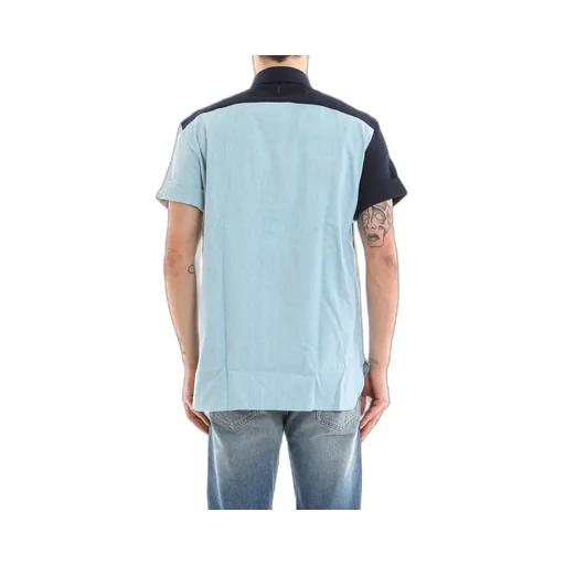 Neil Barrett Panelled Shirt-Sleeve Shirt