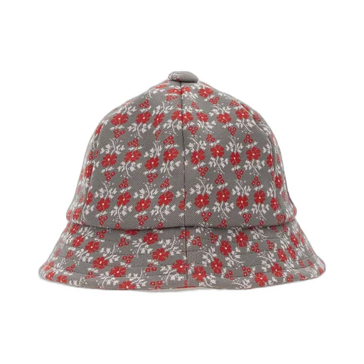 Needles Butterfly Embroidered Floral Printed Bucket Hat