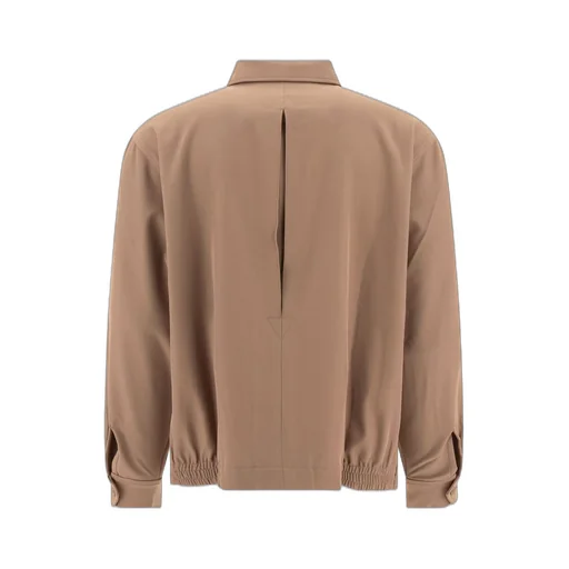 Needles Logo Embroidered Zip-Up Jacket